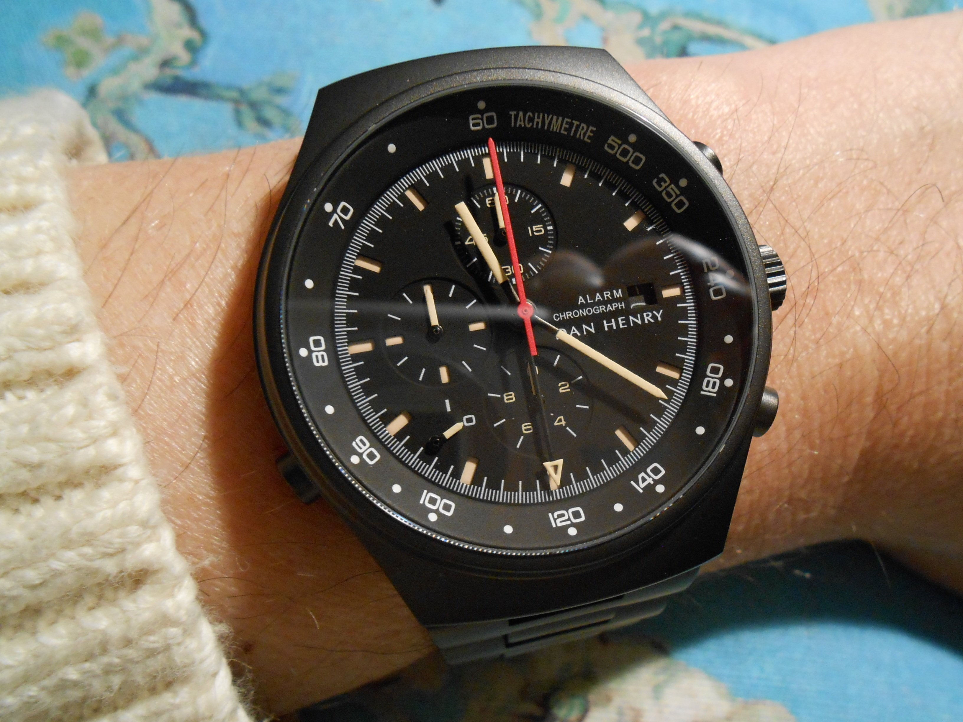 dan henry 1972 alarm chronograph