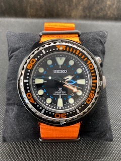 Seiko SUN023P1 - Kinetic TUNA - Nieuwstaat | Klockspan