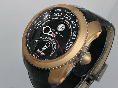 BVLGARI-GERALD-GENTA-GEFICA-Bi-Retro-101834-GBSY98-Bronzo-ti-46mm