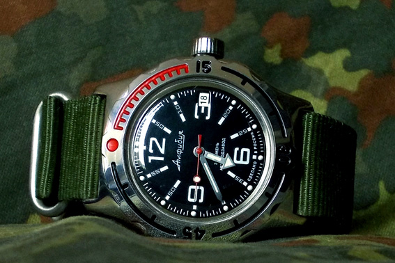Amphibia 100 Zulu oliv
