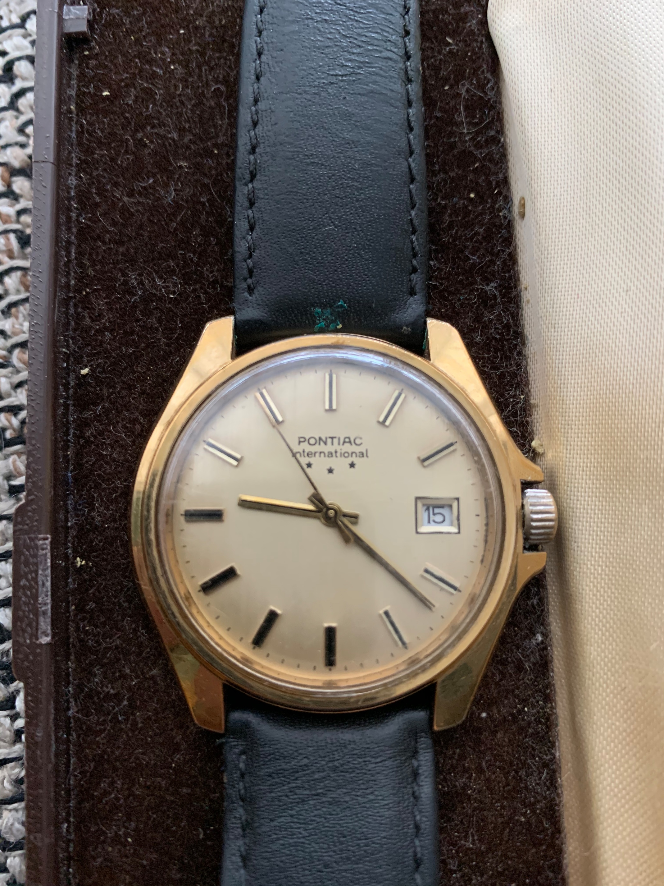 Pontiac horloge type Vragen over echtheid, type, waarde Waarde pontiac horloge Vragen over echtheid, type, waarde