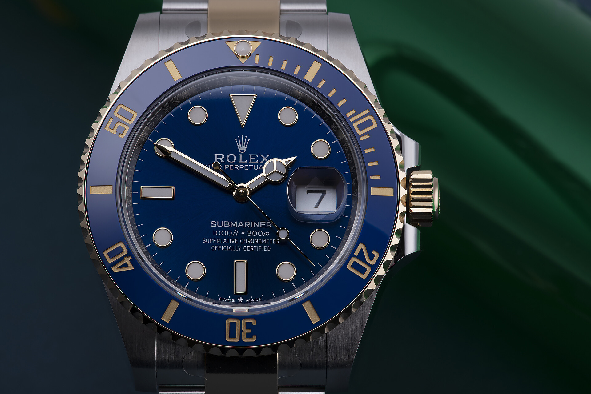 Rolex submariner store goud staal