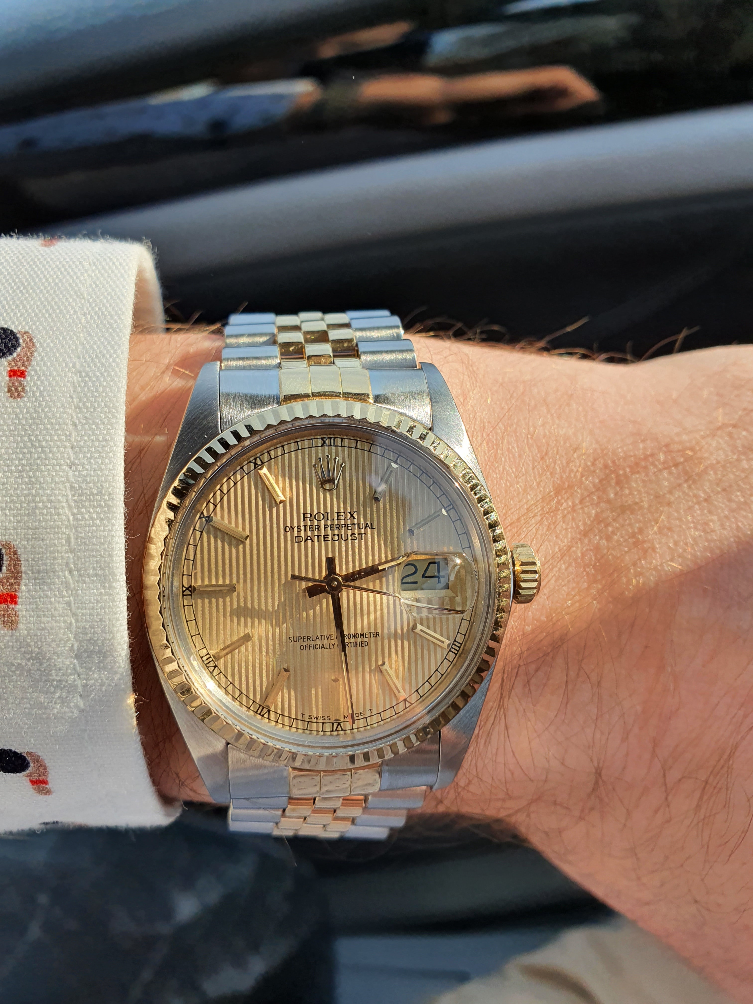 american psycho rolex datejust