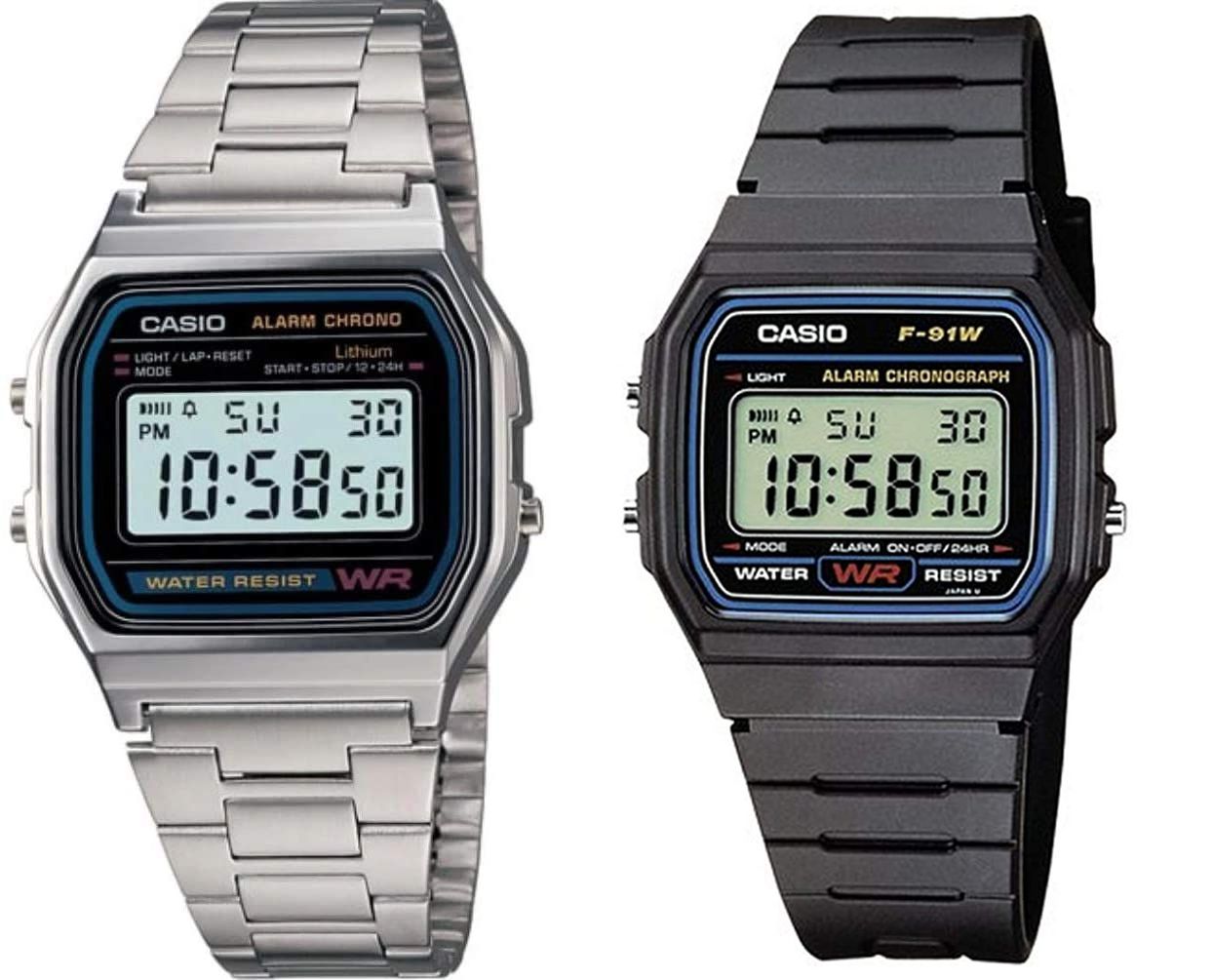 Casio A158 F91-W
