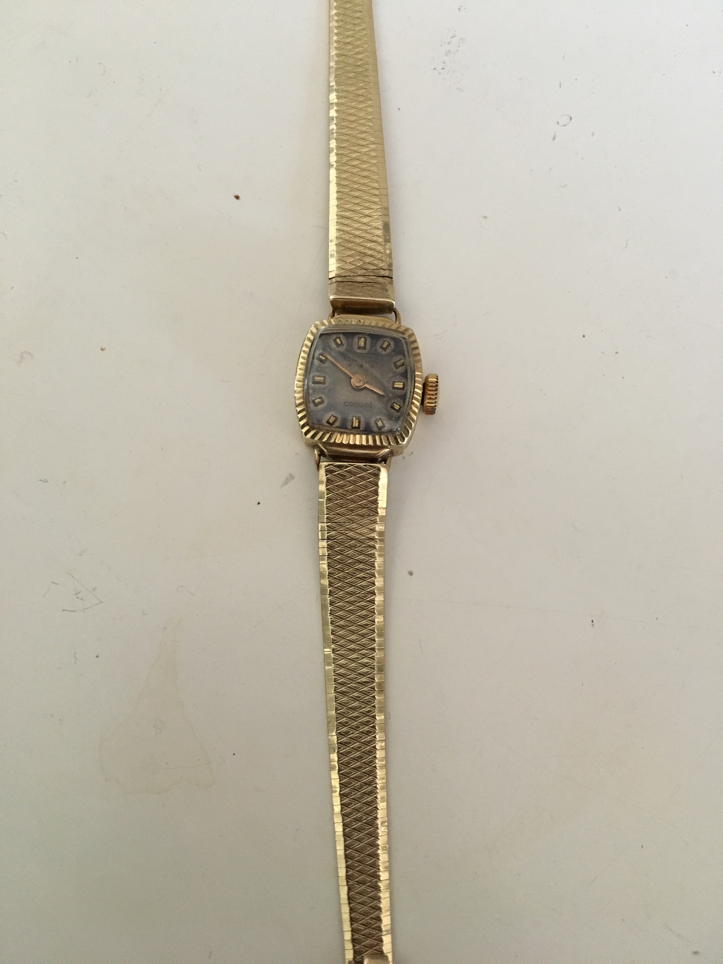 Pontiac horloge goud prijs best sale