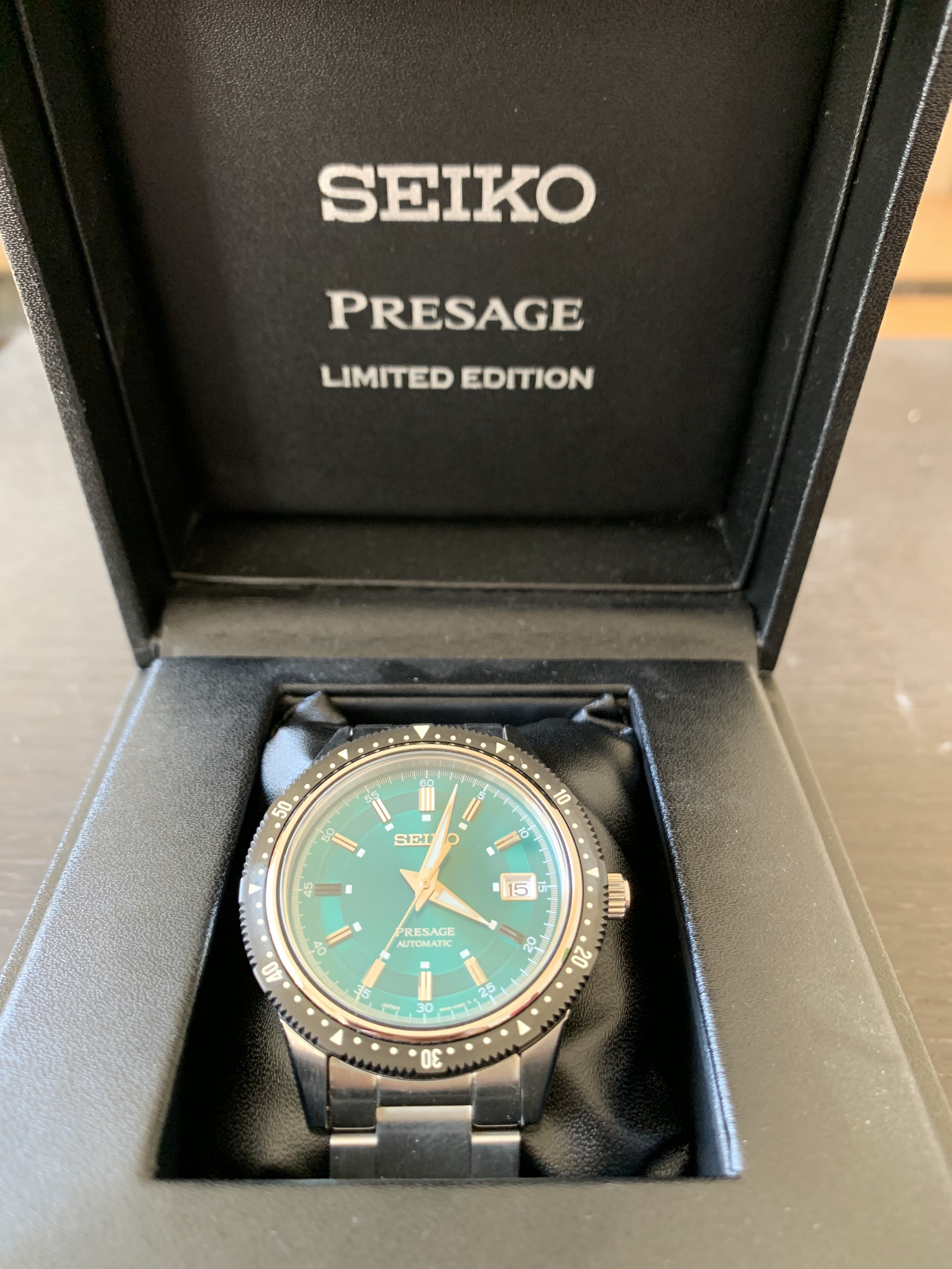 Seiko top groene wijzerplaat