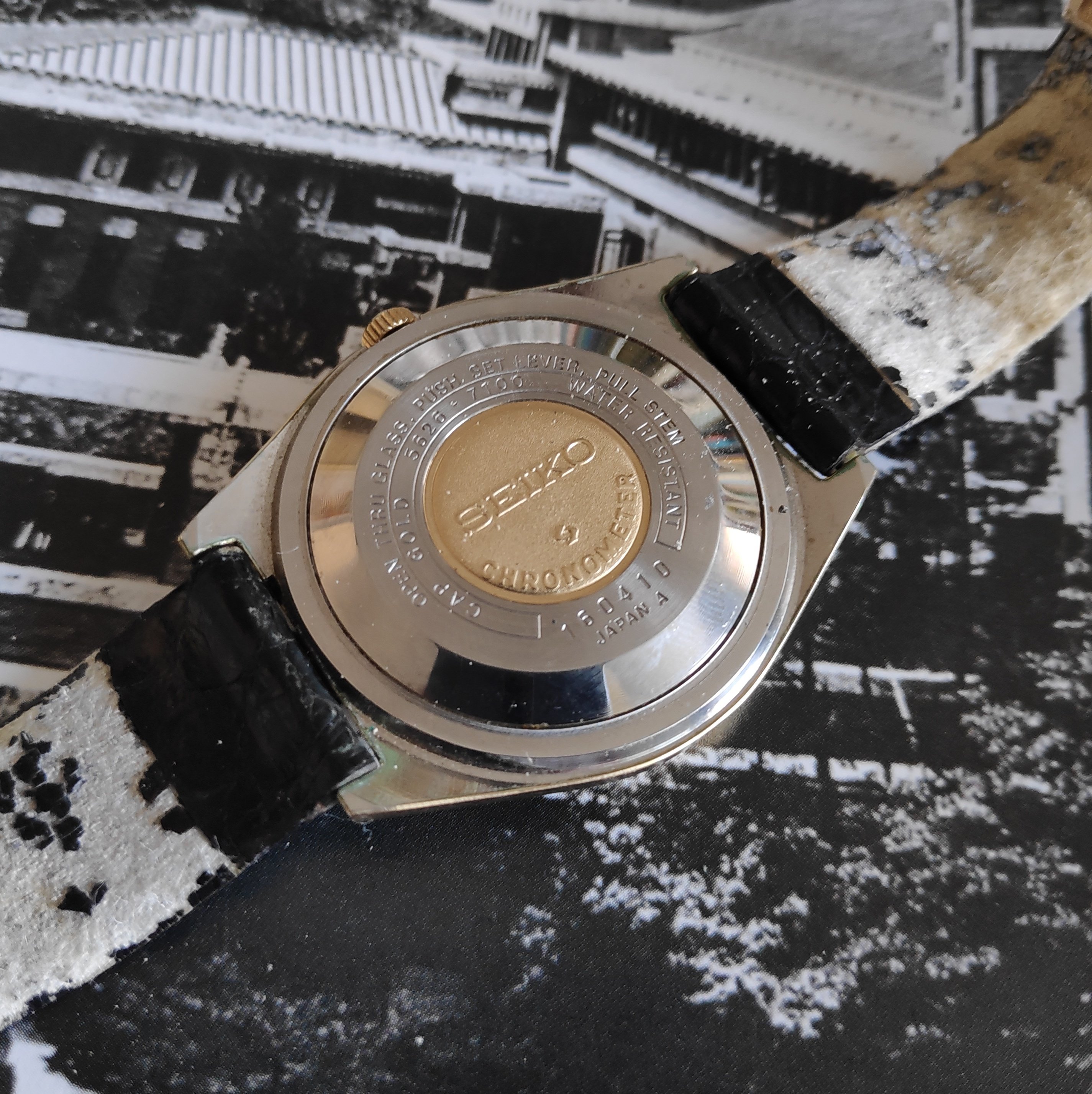 SOLD: Seiko chronometer 5626-7100 beautifull example €650 | The Watch Site