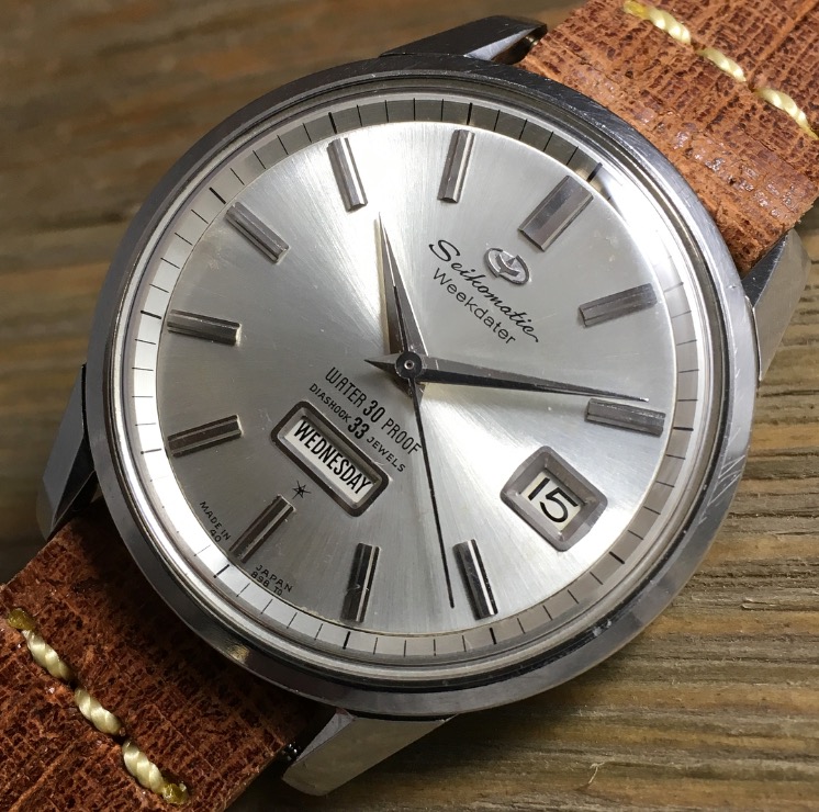 Seikomatic weekdater online 33 jewels