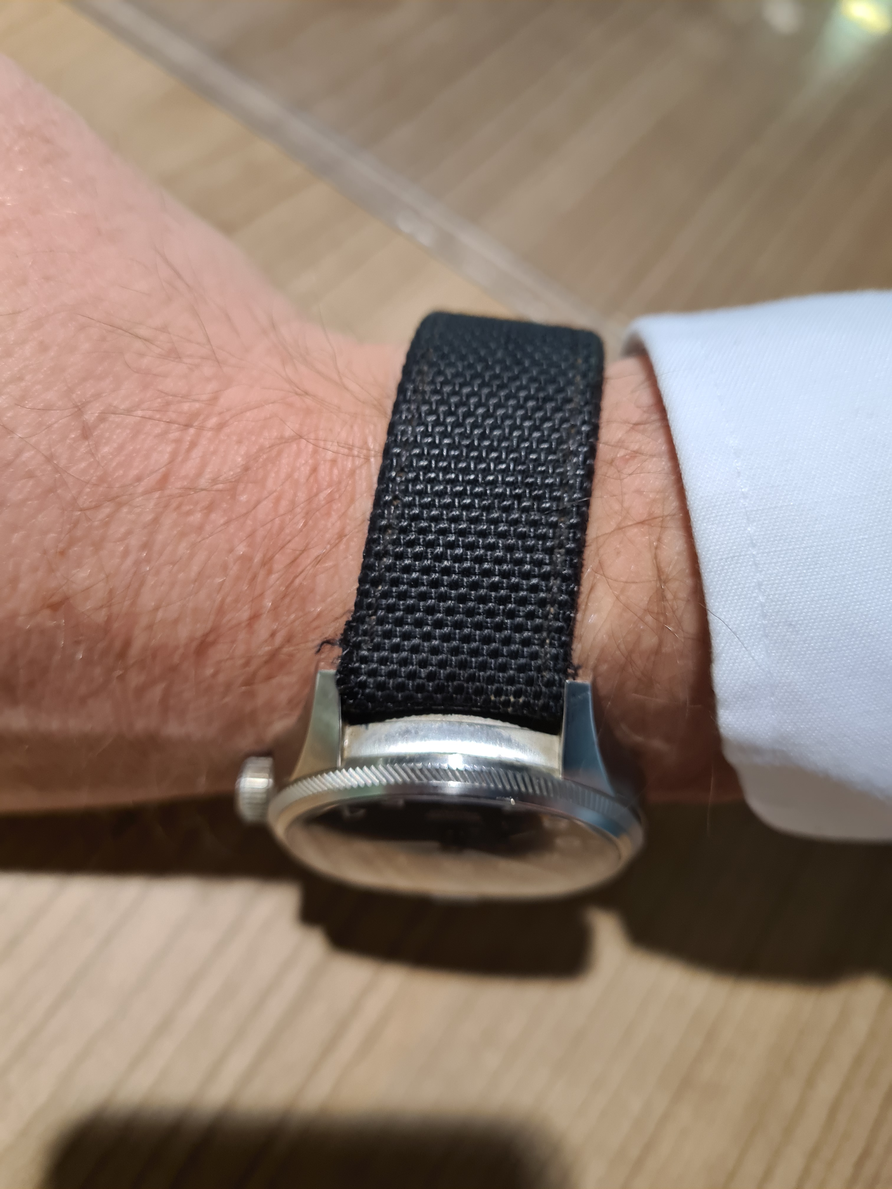 Oris clearance canvas strap