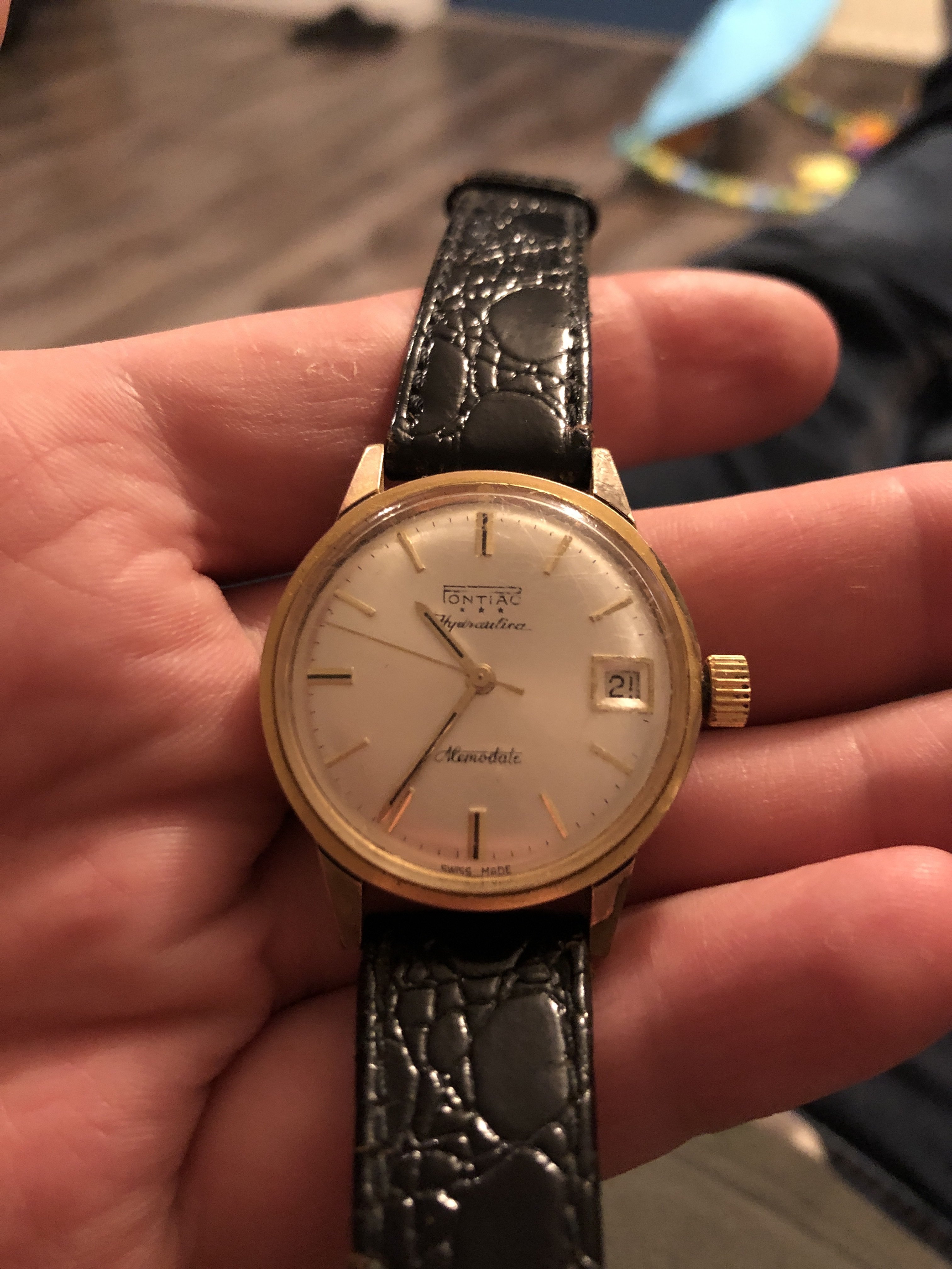 Pontiac horloge online prijs