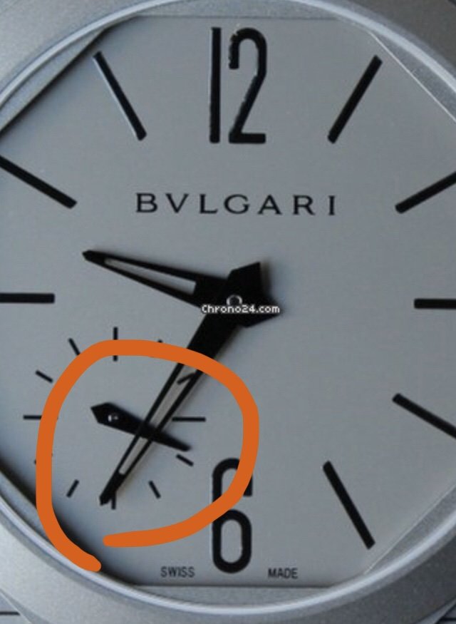 Bulgari Octo secondenwijzer: ben ik gek 