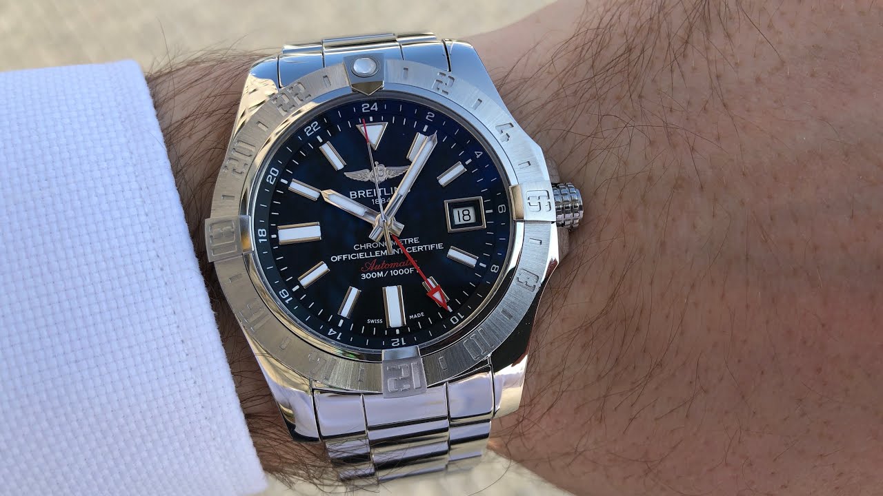 Avenger 2 gmt breitling new arrivals