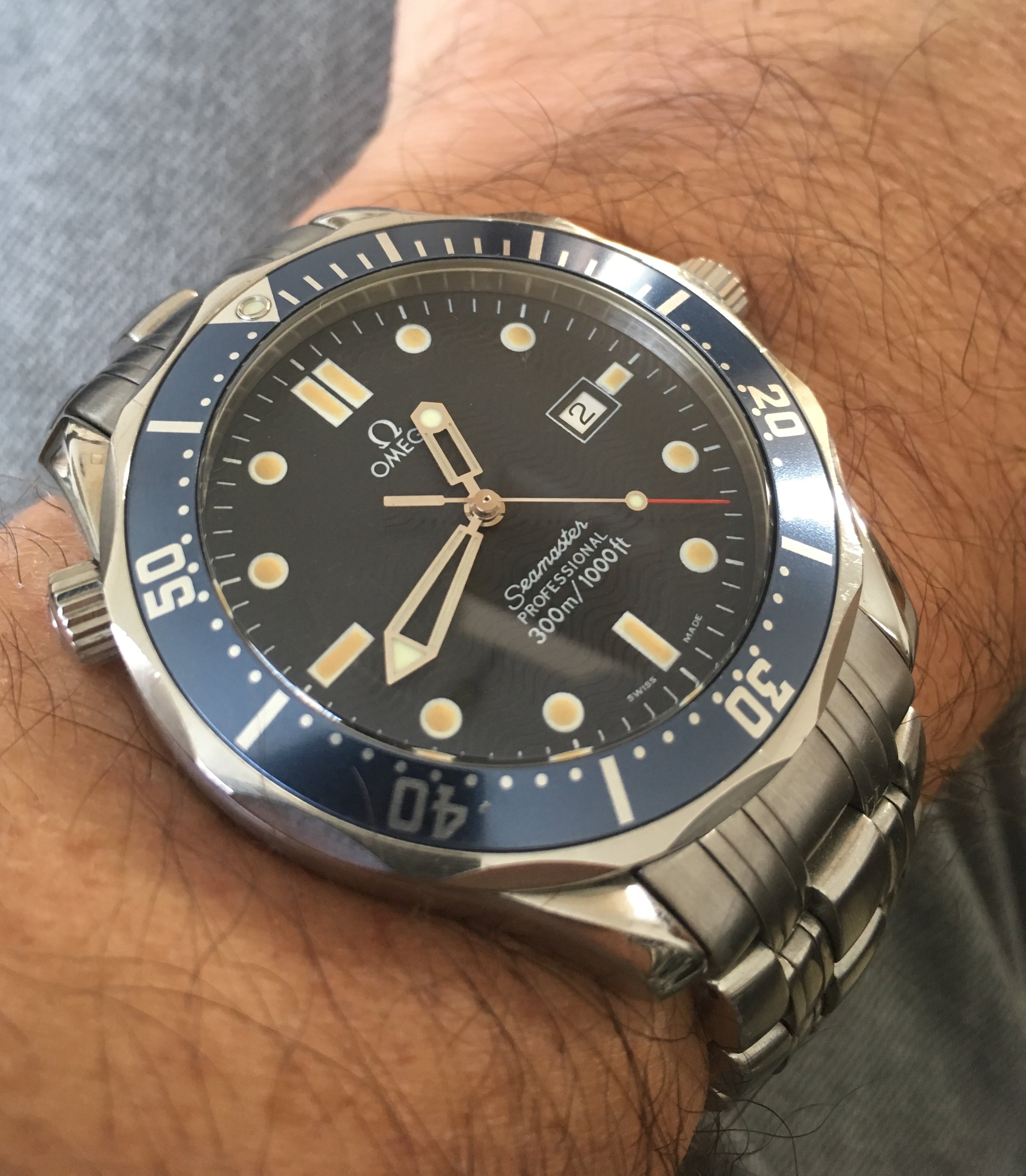 seamaster moon watch