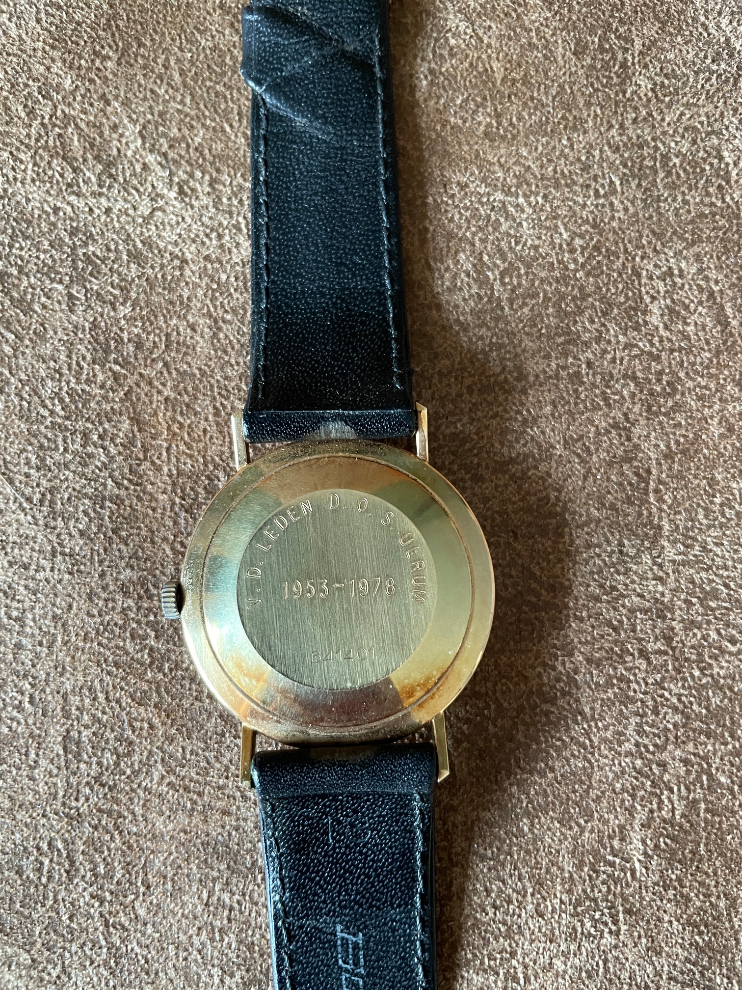 Buren horloge goud hotsell