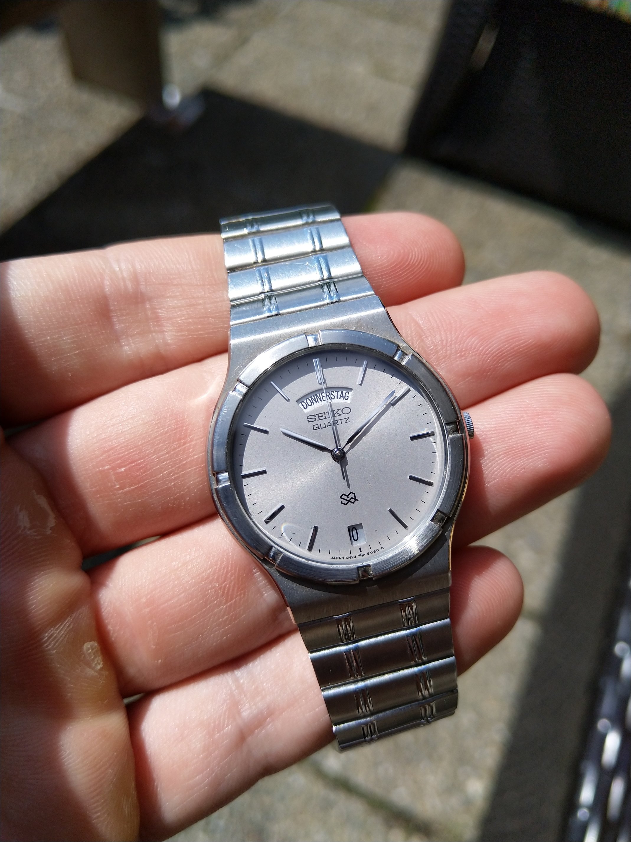 Vintage Seiko SQ Quartz Vragen Over Echtheid Type Waarde Etc 