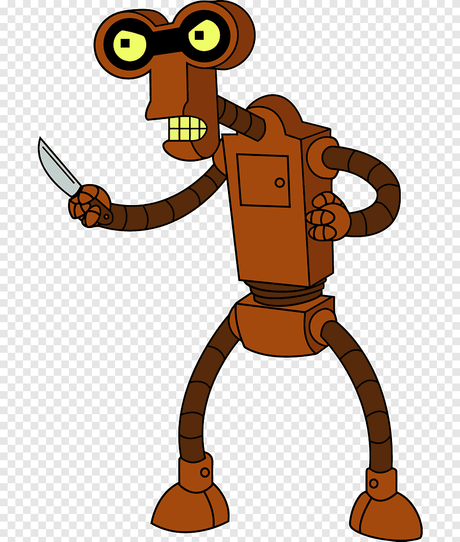 png-clipart-brown-robot-holding-knife-illustration-bender-philip-j-fry-planet-express-ship-hell-is-other-robots-futurama-mammal-heroes
