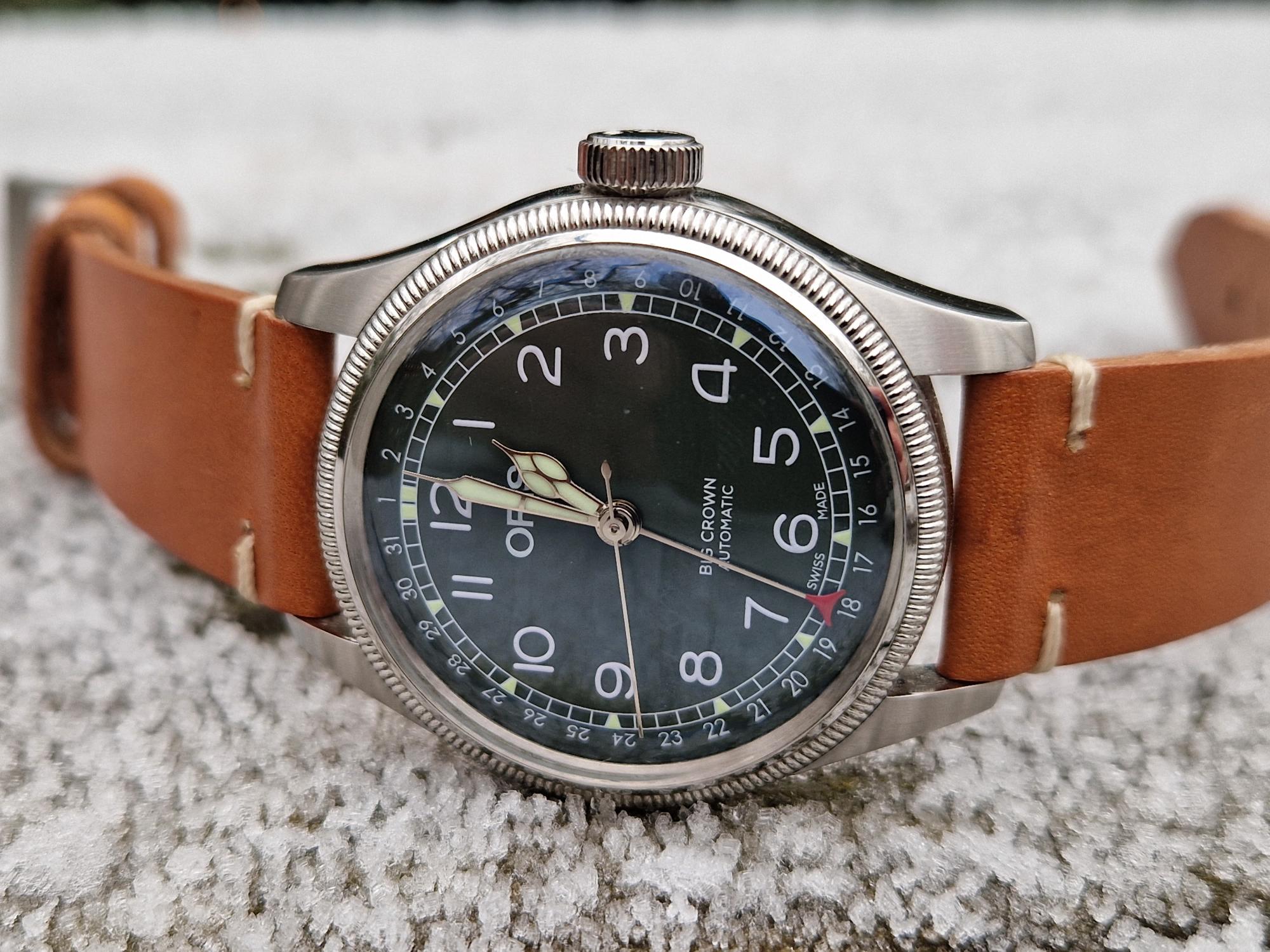 TK TR Oris Big Crown Pointer Date D.26 286 HB RAG Horlogemarkt