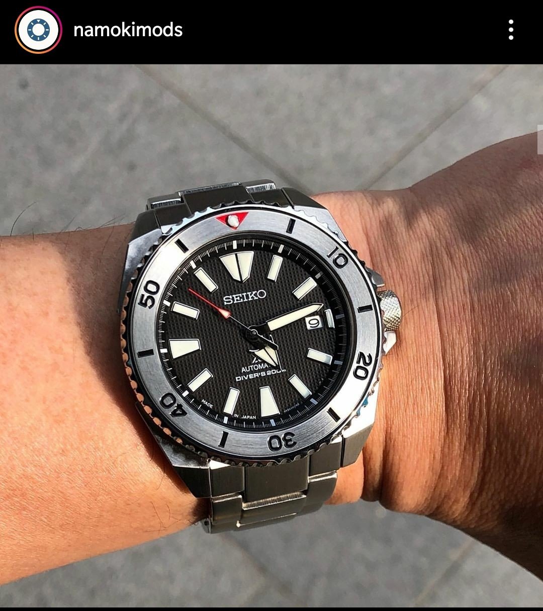 Eerste mod: Seiko Samurai SRPB49K1 - SRP Turtle bezel + inlay - Algemene  Horlogepraat  - het forum voor liefhebbers van horloges