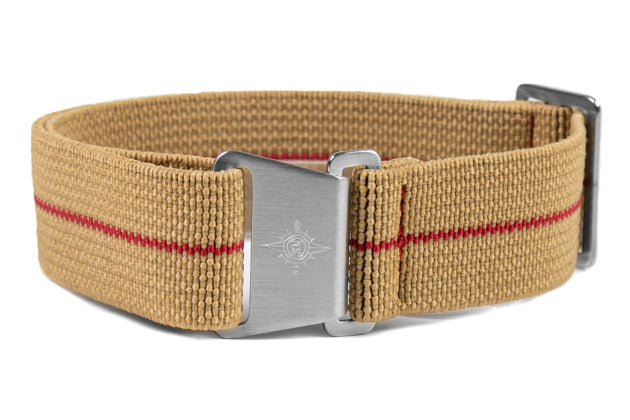 MarineNationaleStrapKhakiandRedwatchstrapcheapestnatostrap-2