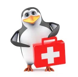 3d-penguin-brings-first-aid-260nw-178660790