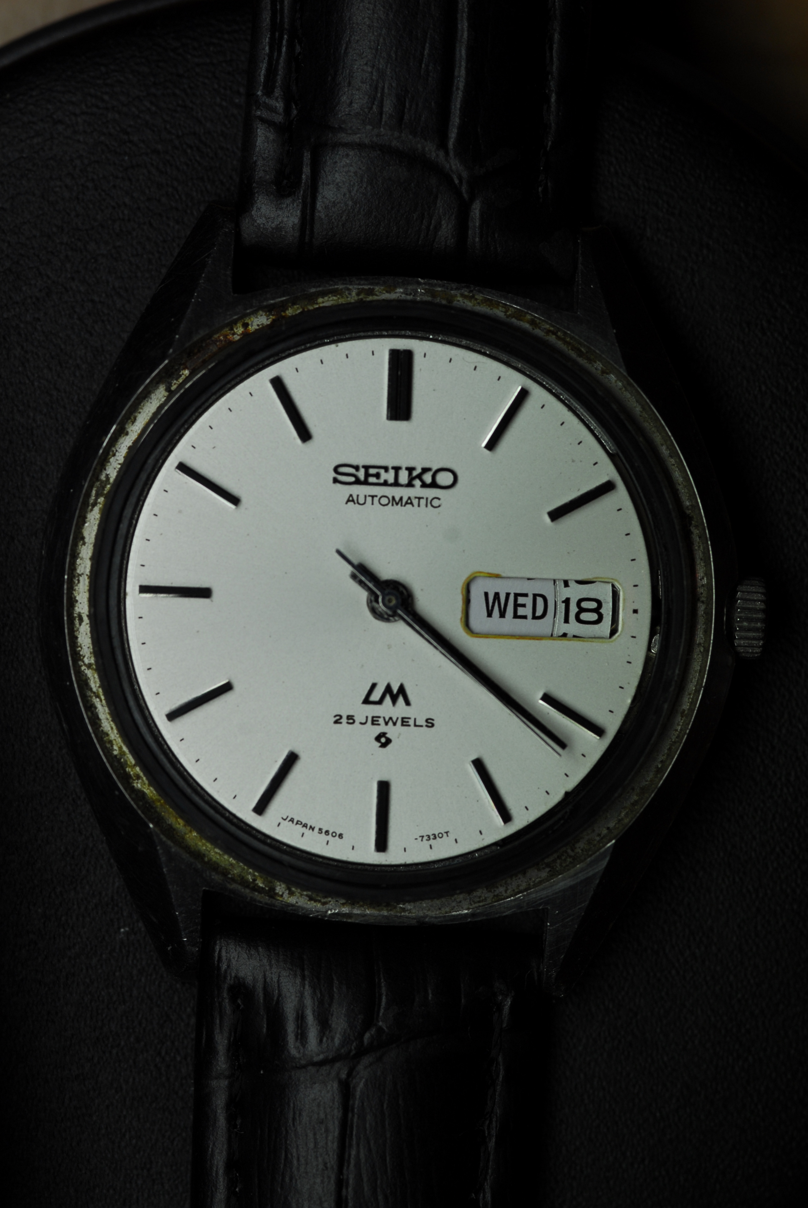 Seiko LM 5606 met quickset problemen - Vintage Horlogeforum -   - het forum voor liefhebbers van horloges