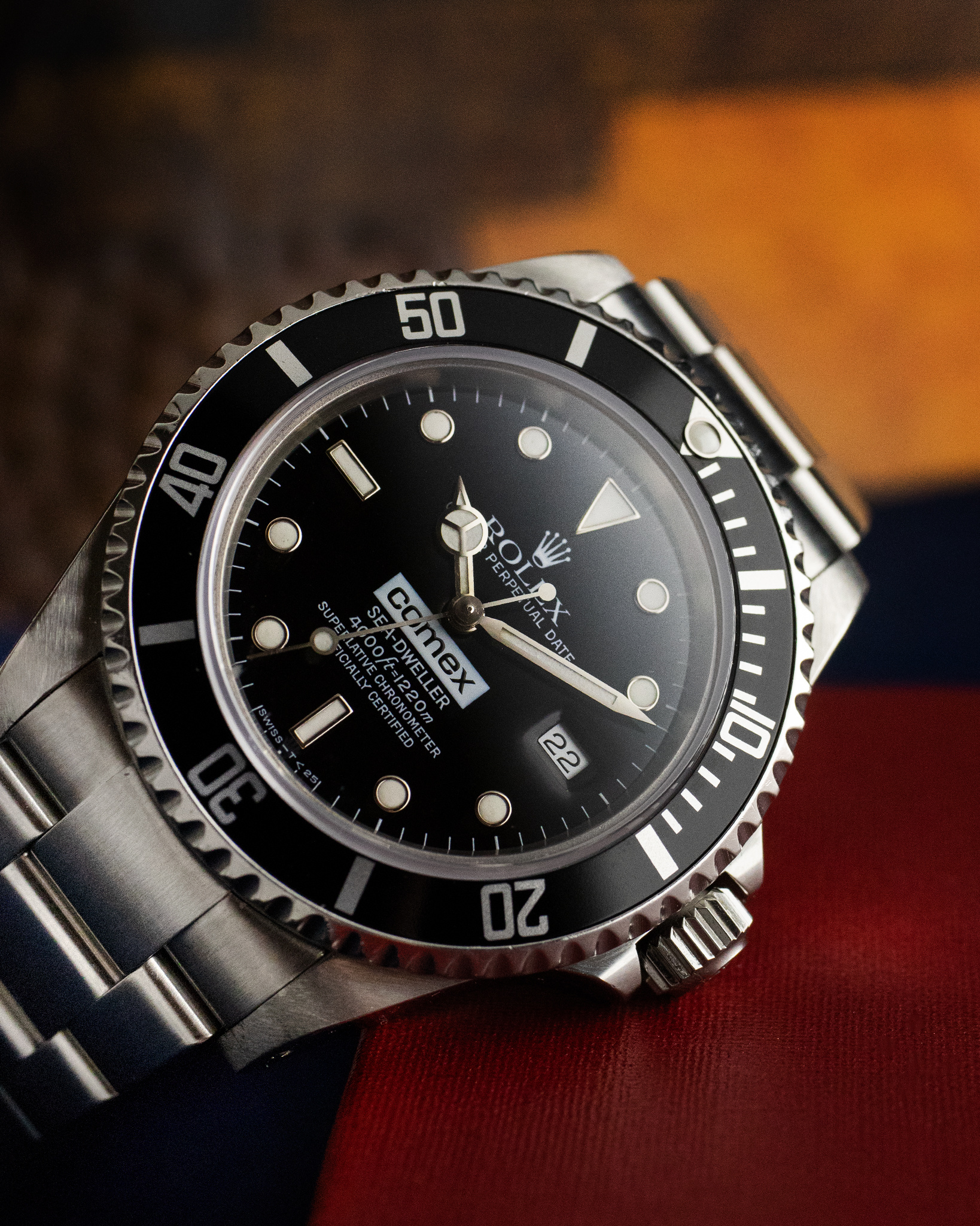 rolex sea dweller 16600 comex