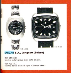 1972 Enicar DDM 260