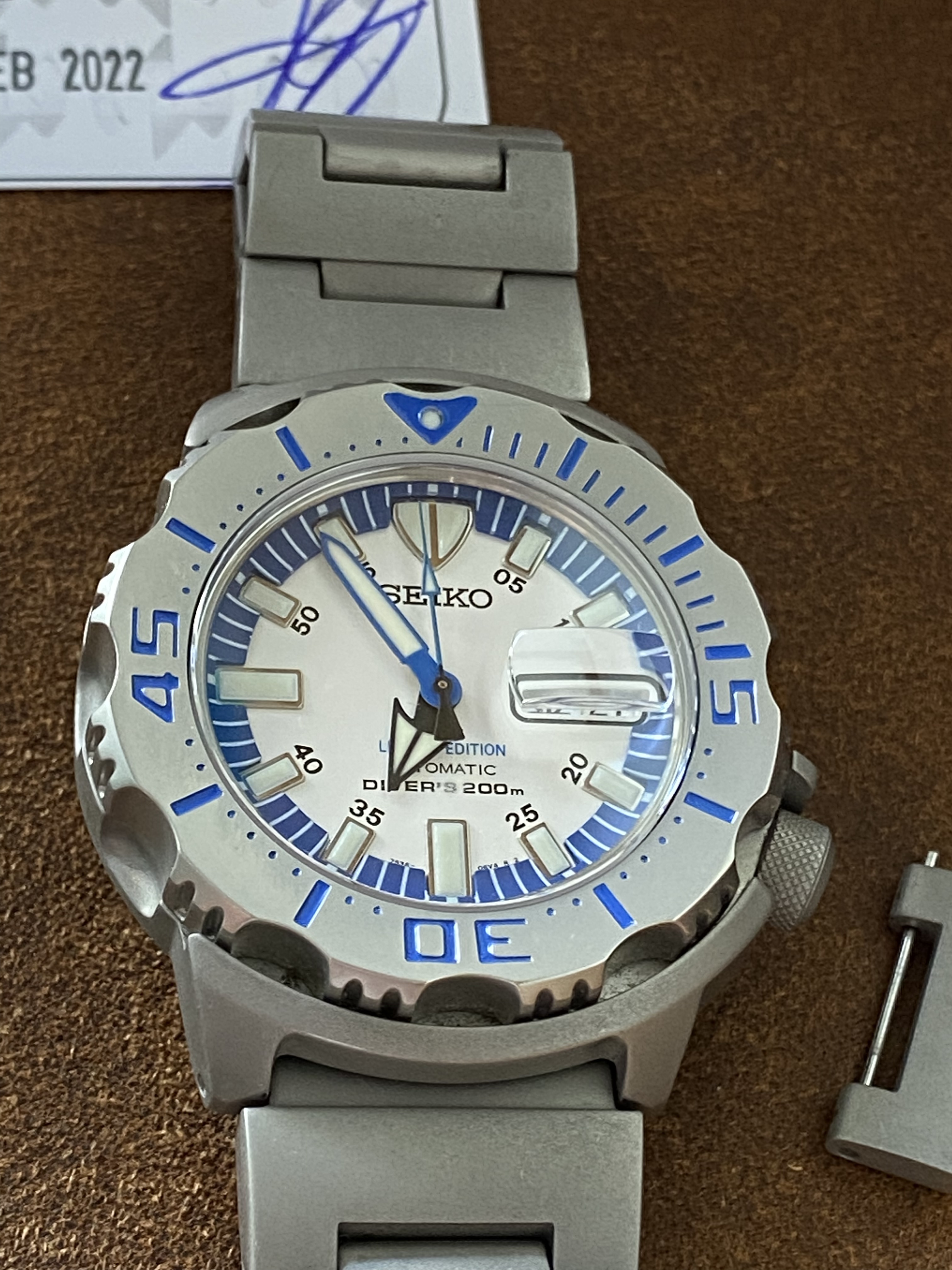Seiko snow monster mod van monsterwatches - Horlogemarkt (horloges) -  Horlogeforum.nl - het forum voor liefhebbers van horloges