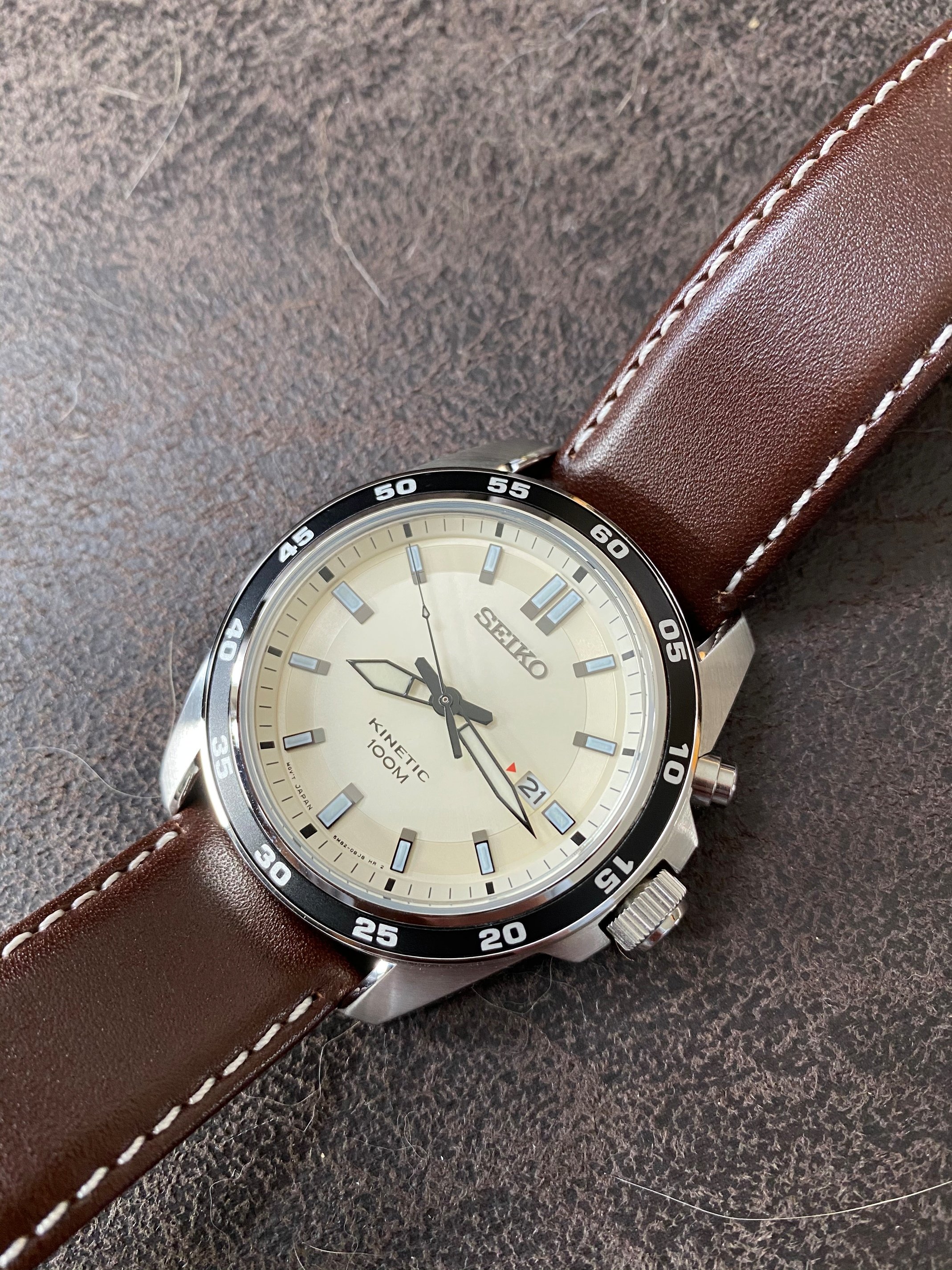 Seiko kinetic ska787p1 Clearance