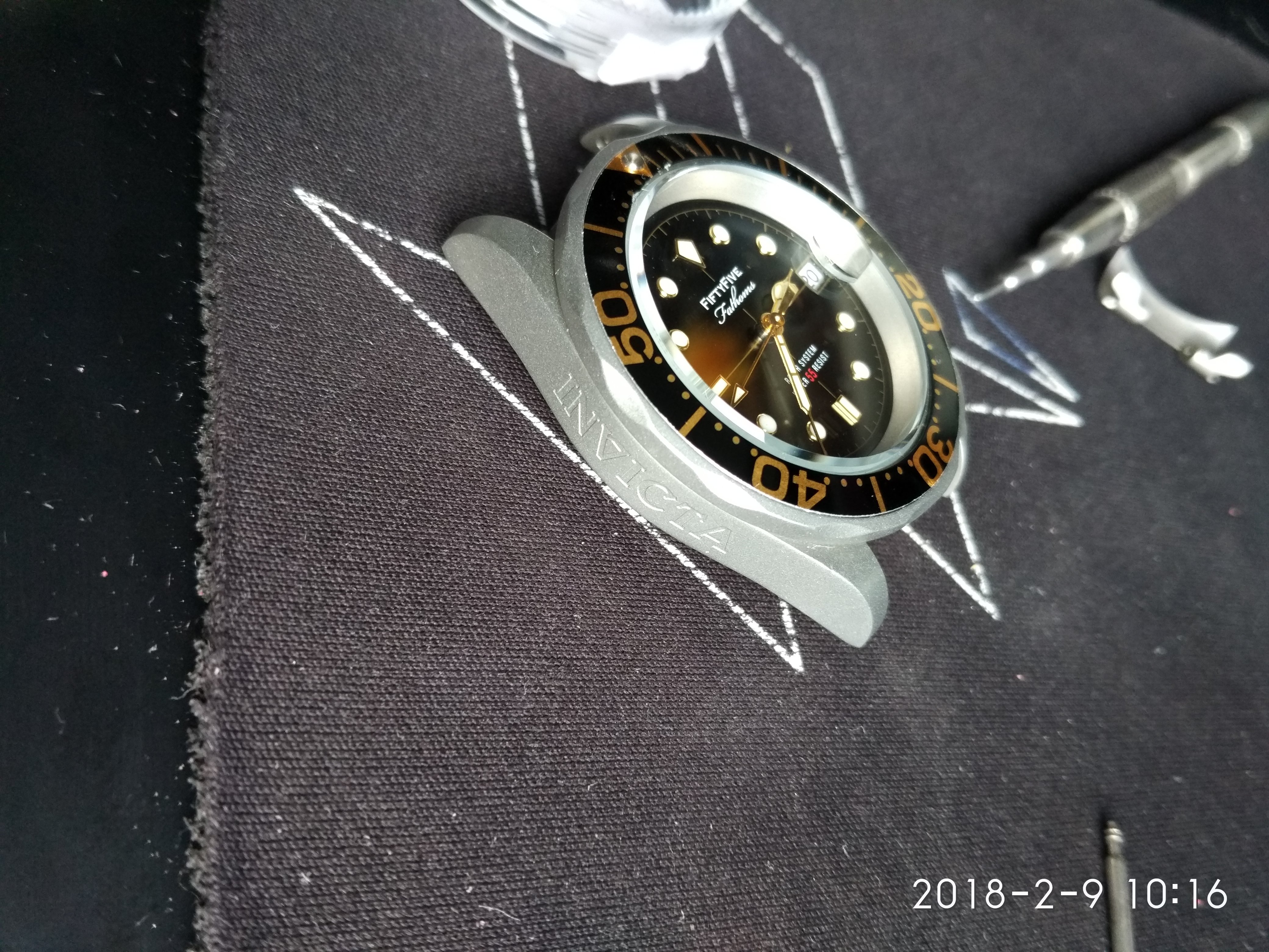 Invicta FiftyFive Fathoms Genuine Watches RWG Replica Watch