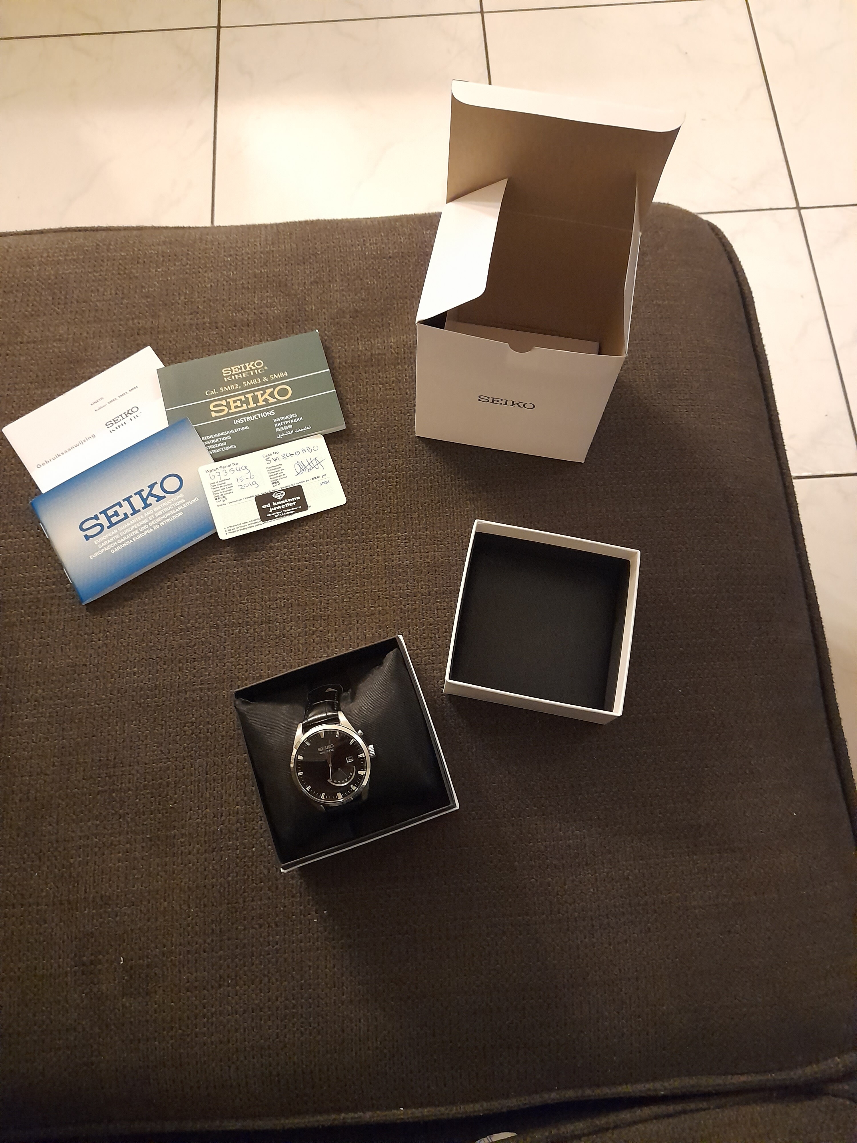 Seiko Kinetic SRN045P2 - Horlogemarkt (horloges) - Horlogeforum.nl - het  forum voor liefhebbers van horloges