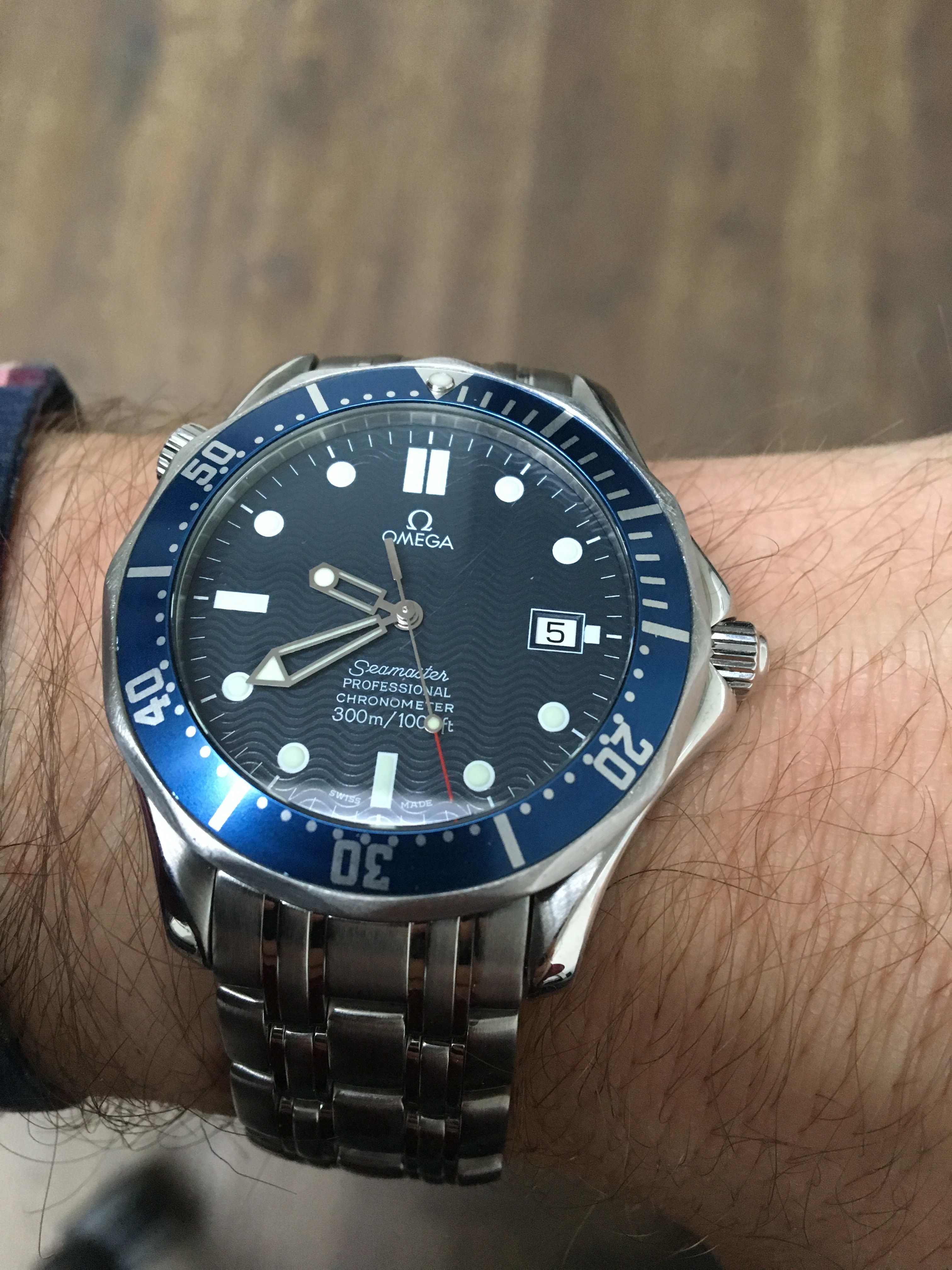 seamaster moon watch
