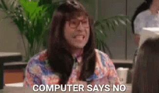 computer-says-no