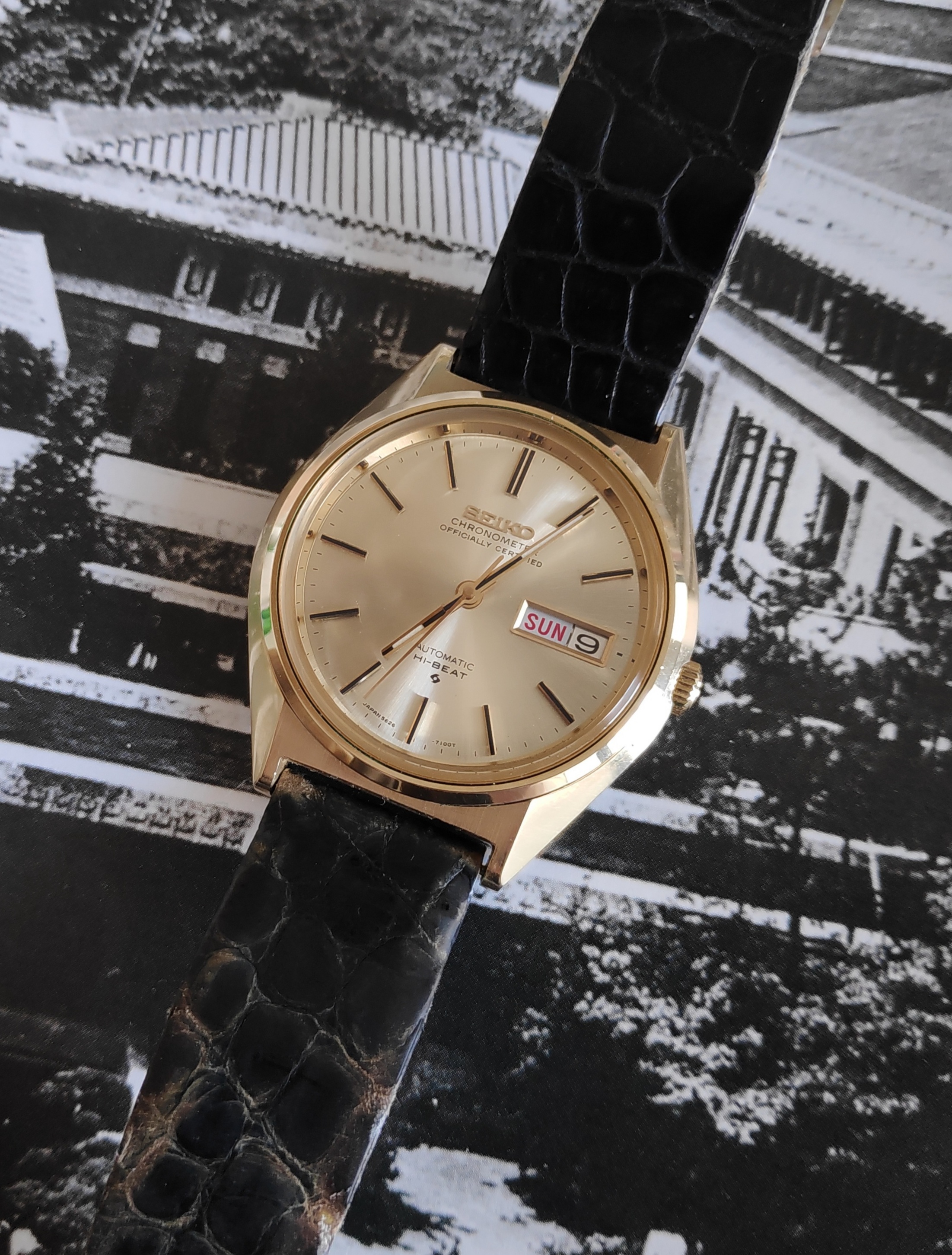 SOLD: Seiko chronometer 5626-7100 beautifull example €650 | The Watch Site