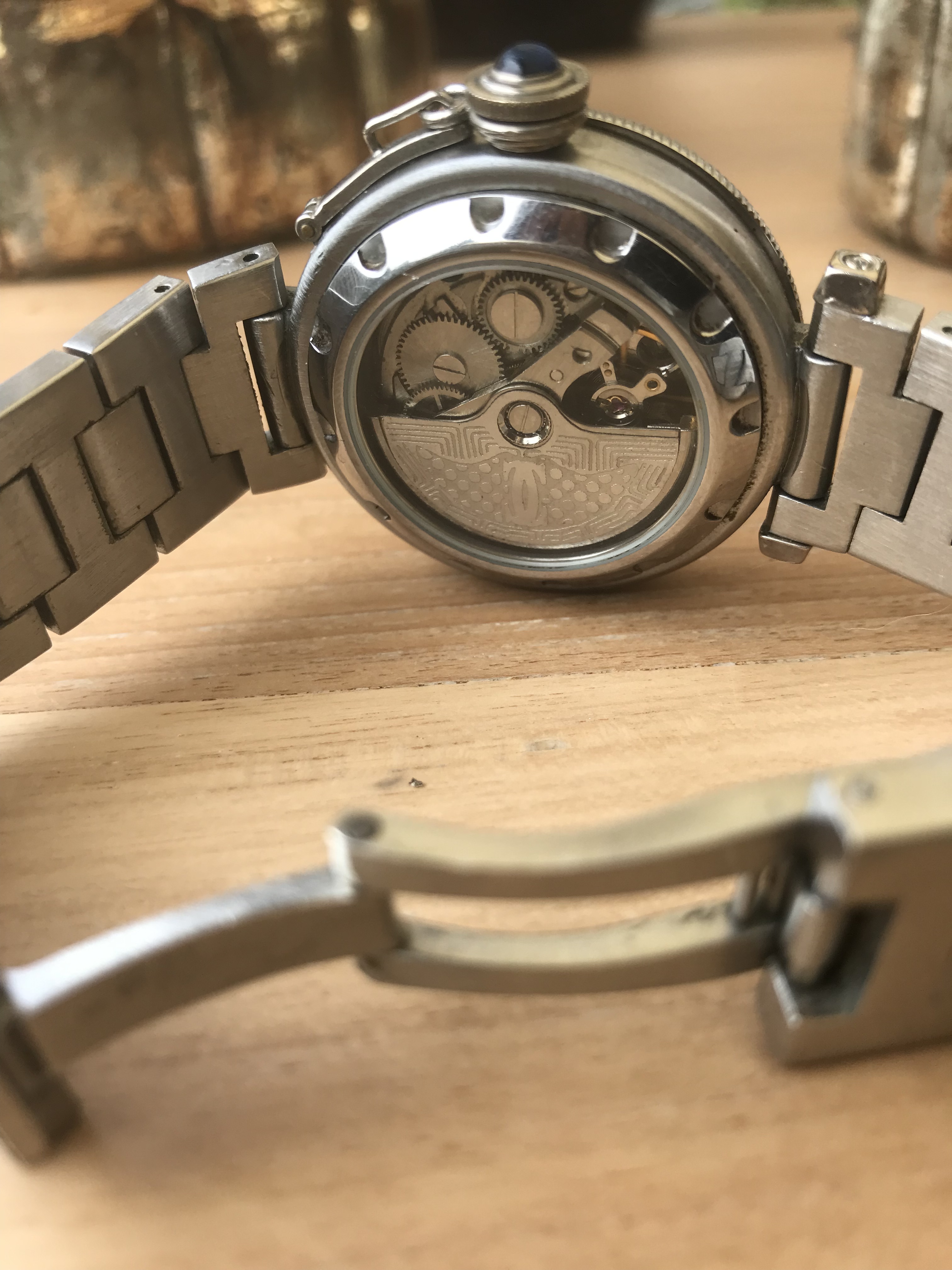 Cartier pasha; echt of nep??? - Vragen over echtheid, type, waarde etc -  Horlogeforum.nl - het forum voor liefhebbers van horloges