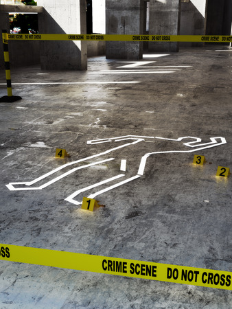 26576533-crime-scene-close-up