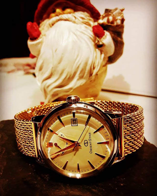 #orientstar #orientstarclassic #orientwatch #orientwatches #watchfam #taketimepat #thewatchfam #theurbangentry #dresswatch #strapcode #strapcodemesh #iwantstrapcode