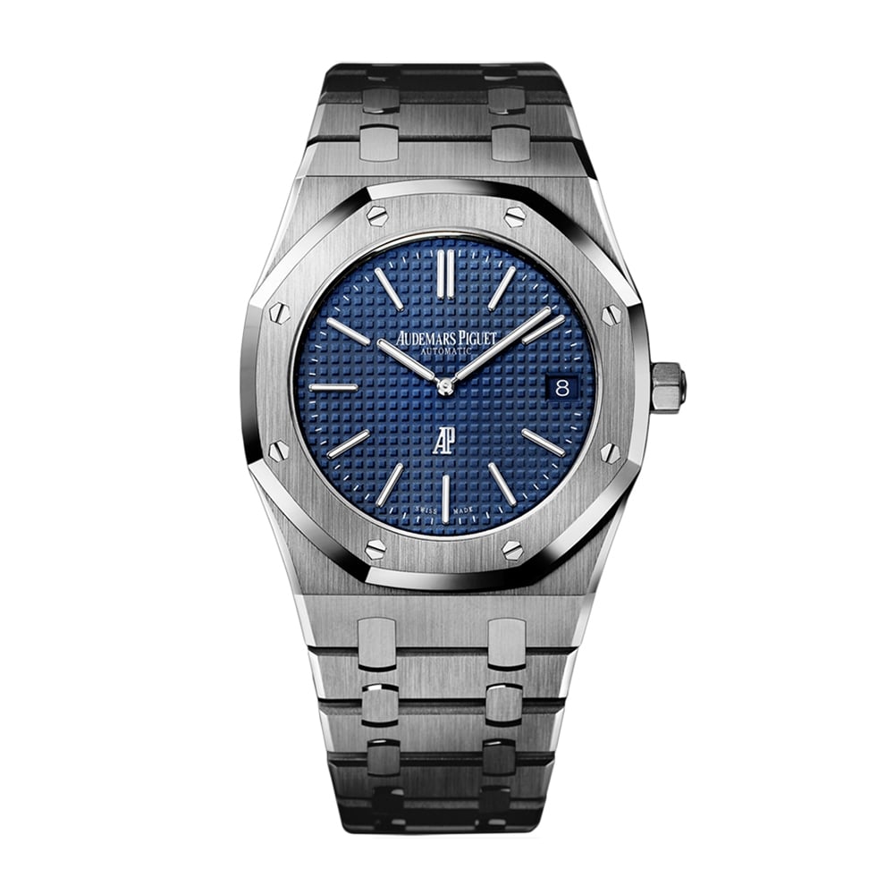 AP Royal Oak blauwe wijzerplaat